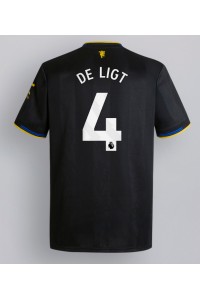 Manchester United Matthijs de Ligt #4 Jalkapallovaatteet Kolmaspaita 2025-26 Lyhythihainen